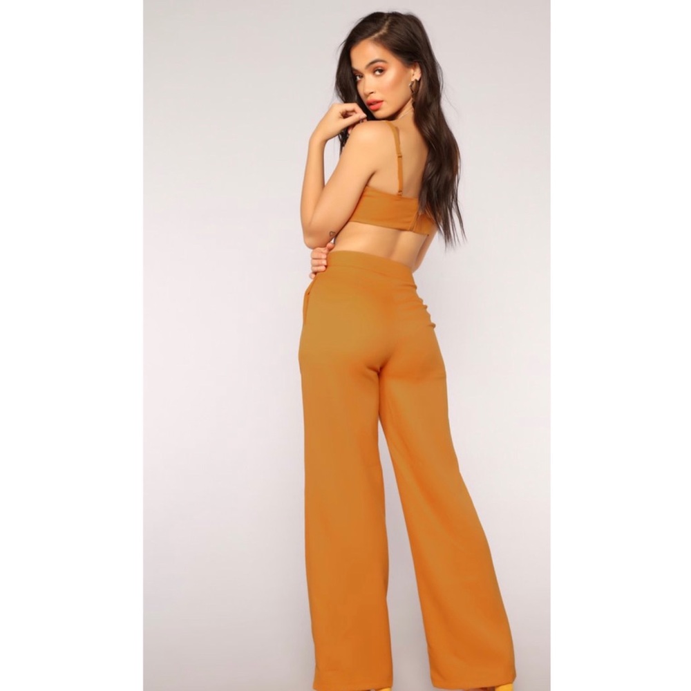 Mustard Two Piece Set - Picture 2 of 2